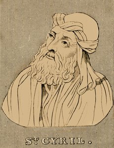 San Cirilo, c. 376-444, 1830 de Unbekannt