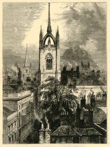 San Dunstans-in-the-East, c1872