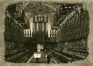 Capilla de San Jorge, Windsor, 1898 de Unbekannt