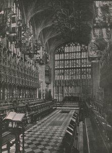 Capilla de San Jorge, Windsor, 1910 de Unbekannt
