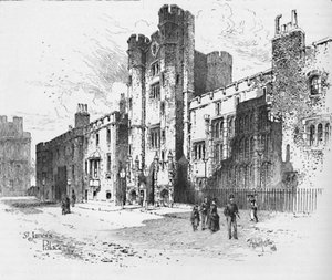 Palacio de St. James, 1886 de Unbekannt