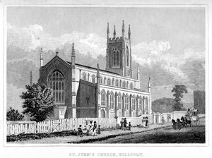 Iglesia de San Juan, Holloway, Londres de Unbekannt