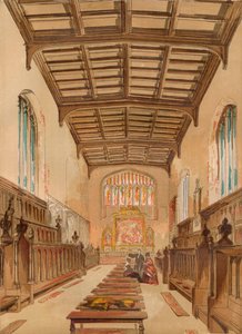 Capilla del Colegio St. Johns, Cambridge, c1845, 1864 de Unbekannt