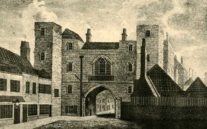 Puerta de San Juan, Clerkenwell, 1813, 1925 de Unbekannt