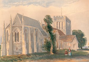 Santa María, Madley, Herefordshire, siglo XIX