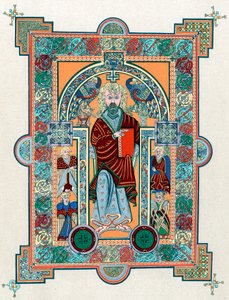 San Mateo del Libro de Kells, c800 de Unbekannt