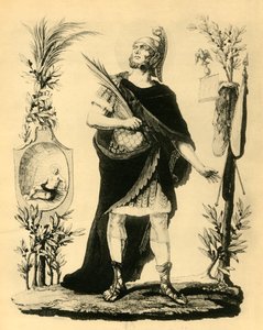 San Napoleón Oficial Romano, Mártir, principios del siglo XIX de Unbekannt