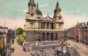 Catedral de San Pablo, Londres, c. 1905 de Unbekannt
