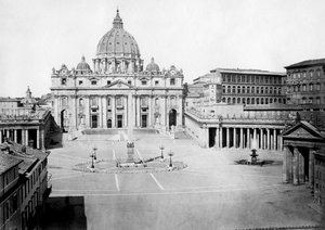 Plaza de San Pedro, Roma, siglo XX