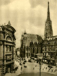 Catedral de San Esteban, Viena, Austria, c1935 de Unbekannt