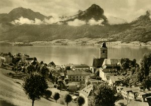 San Wolfgang en Salzkammergut, Alta Austria, c. 1935 de Unbekannt
