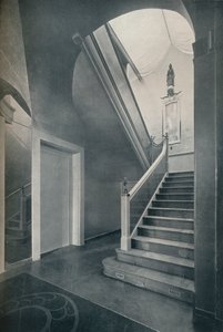 Escalera y vestíbulo de Finella por el arquitecto Raymond McGrath 1903-1977, 1930 de Unbekannt