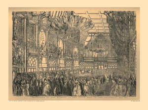 Baile de Estado en el Guildhall, 1851, 1886