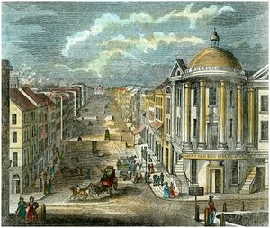 State Street, Albany, Nueva York, EE.UU., c1835 de Unbekannt