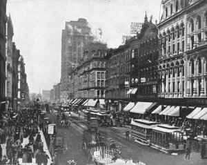 State Street, Chicago, Illinois, EE.UU., c1900 de Unbekannt