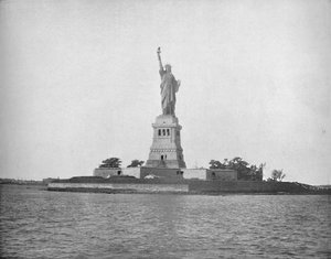 Estatua de la Libertad, Nueva York, c1897