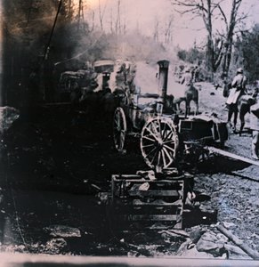 Locomotora de vapor, c1914-c1918 de Unbekannt