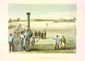 Equipo de Arado a Vapor, c1860