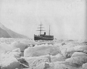 Vapor Reina, Bahía de los Glaciares, Alaska, c. 1897 de Unbekannt