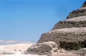 Pirámide escalonada del Rey Djoser Zozer, Saqqara, Egipto, 3ª Dinastía, c2600 a.C.