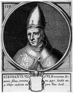 Esteban VII, Papa de la Iglesia Católica