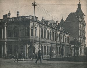 Bolsa de valores, Johannesburgo, c1900 de Unbekannt