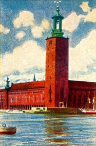 Ayuntamiento de Estocolmo, c1928 de Unbekannt