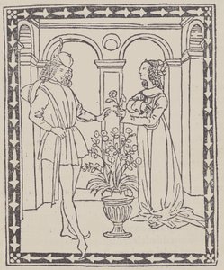 Storia di due amanti, ca. 1495-1500 de Unbekannt
