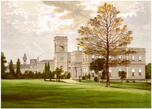 Stowlangtoft Hall, Suffolk, hogar de la familia Wilson, c1880 de Unbekannt