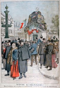 Estatua de Estrasburgo, Place de la Concorde, París, 1904 de Unbekannt