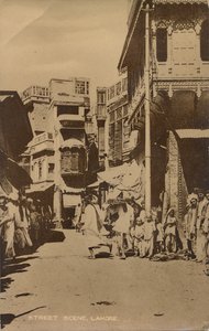 Escena callejera, Lahore