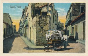 Vendedor ambulante, La Habana, Cuba, 1938 de Unbekannt