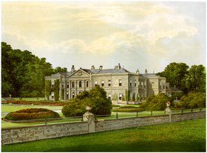 Studley Royal, Yorkshire, hogar del Marqués de Ripon, c. 1880 de Unbekannt