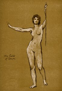 Estudio para Las Puertas del Amanecer, 1900 de Unbekannt