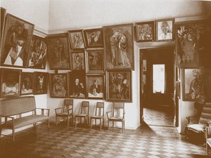 Estudio conocido como la Sala Picasso en la casa de Shchukin de Unbekannt