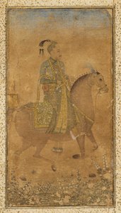 Sultán Abdullah Qutb Shah a caballo de Unbekannt