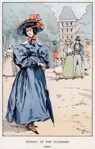 Domingo en las Tullerías, 1831, 1898 de Unbekannt