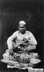 Vendedor de dulces, siglo XX de Unbekannt