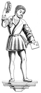 Mensajero suizo, siglo XV