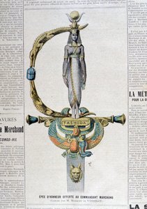 Espada de honor ofrecida al comandante comercial, 1899