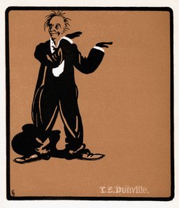 TE Dunville 1868-1924, cantante y comediante inglés, finales del siglo XIX de Unbekannt
