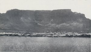 Montaña de la Mesa y Ciudad del Cabo, 1924 de Unbekannt
