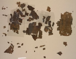 Fragmentos de taqueté con leones alados en medallones, 899-1160
