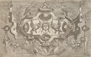 Targhe ed altri ornati di varie e capricciose invenzioni Cartouches y otros ornamentos o..., 1773 de Unbekannt