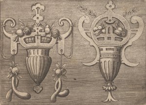 Targhe y otros ornamentos de varias y caprichosas invenciones Cartouches y otros ornamentos, 1773