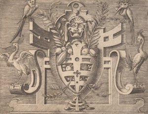 Targhe ed altri ornati di varie e capricciose invenzioni Cartouches y otros ornamentos, 1773 de Unbekannt