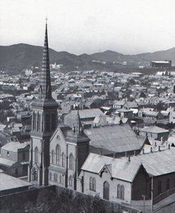 Te Aro, desde Terrace, Wellington, finales del siglo XIX-principios del siglo XX de Unbekannt