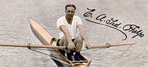 Ted Phelps, Campeón Mundial de Remo Profesional de Unbekannt