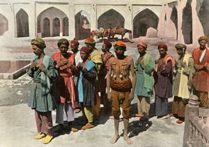 Teherán. Procesión de Mártires Derviches, 1900 de Unbekannt