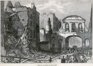 Temple Bar, Londres, 1877 de Unbekannt